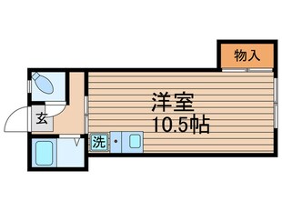 コーポ原山の物件間取画像